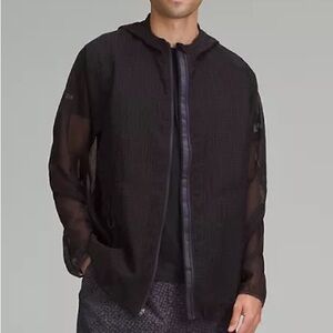 Lululemon Team Canada Men's Translucent Hooded Jacket COC Logo